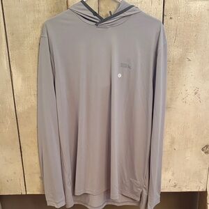 Eddie Bauer Men's Gray Solarfoil UPF Hoodie